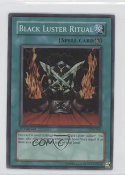 Black Luster Ritual 1st Ed. YuGiOh Starter Deck Yugi Evolution #SYE-025 READ - Image 1