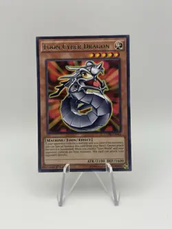 Toon Cyber Dragon CORE-EN043 Rare 1st Edition Near Mint Yugioh - Image 1