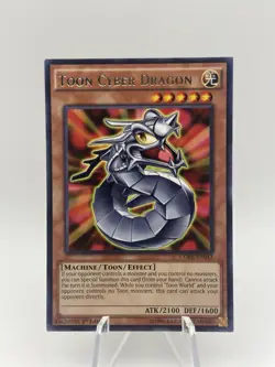 Toon Cyber Dragon CORE-EN043 Rare 1st Edition Near Mint Yugioh - Image 2