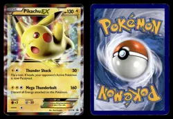 Pikachu EX XY174 Promo Holo XY Promo Pokemon Card - Image 1