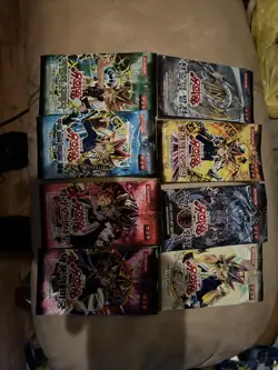 8 Vintage Korean Yugioh Packs! Sealed! With Mystery Box And More!!! - Image 1