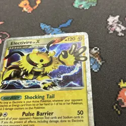 Electivire LV. X 121/123 PL -Ultra Rare Pokemon Card- Mysterious Treasures (5z) - Image 3