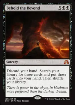 Behold the Beyond Light Play, English Magic the Gathering MTG Shadows Over Innis - Image 1