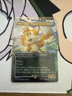 Miles "Tails" Prower-Secret Lair Drop-Borderless-Foil-2085-NM - Image 1