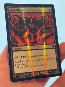 1X FOIL Dark Ritual NM MTG Magic FTV Twenty Black Legacy Commander Staple CEDH - Image 3