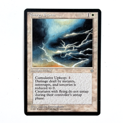 MTG Energy Storm Ice Age White Enchantment Rare Reserved List Magic HP-MP - Image 1