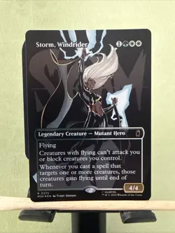 Storm, Windrider (Borderless) Marvel Super Heroes Foil - Image 1