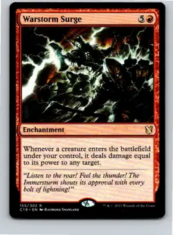 Magic the Gathering Warstorm Surge Commander 2019 MTG Free Shipping! - Image 1