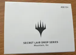 Magic The Gathering MTG Secret Lair Drop Series Mountain, Go New SEALED - Image 1