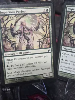 Playset 4x Imperious Perfect Lorwyn MTG Magic the Gathering x1 MKE Commander - Image 5