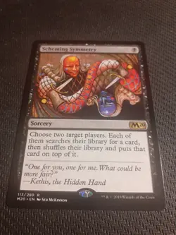Scheming Symmetry - M20 - 113 - NM - MTG - Image 1
