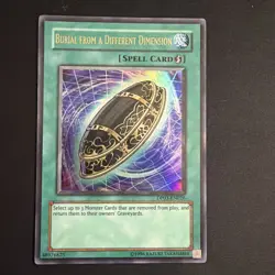 Burial from a Different Dimension DP03-EN026 - Jaden Yuki 2 - Unlimited - Image 2