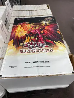 Yu-Gi-Oh! 2026 Blazing Dominion OTS Promo Banner - Image 1