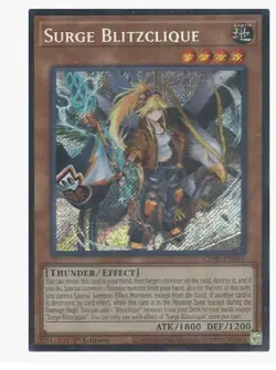Surge Blitzclique - CORI-EN011 - Secret Rare - NM - English - YuGiOh - Image 1