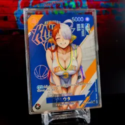 Uta New York Knicks Waifu Trading Card One Piece Custom Holo Foil 2026 NBA Set - Image 1