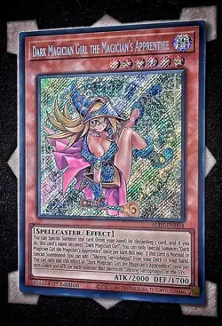 Dark Magician Girl the Magician's Apprentice ALIN-EN004 Secret Rare Yugioh - Image 1