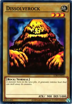 Yugioh Legend of Blue Eyes White Dragon Dissolverock Regular Common - Image 1