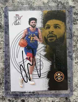 2025-26 Topps Signature Class - Jamal Murray Autographed Card On Card Auto #65 - Image 1