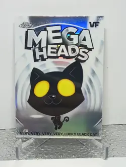2026 Topps Chrome VeeFriends Very Very Very Very Lucky Black Cat Mega Heads - Image 1