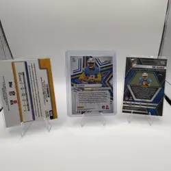 Panini Topps Tre Harris Los Angeles Chargers NFL 2024 Rookie Card Lot 10 Auto - Image 2
