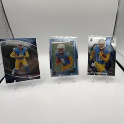Panini Topps Tre Harris Los Angeles Chargers NFL 2024 Rookie Card Lot 10 Auto - Image 5