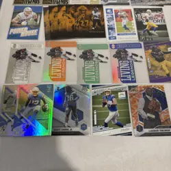 NFL Los Angeles Chargers 25 Card Lot Justin Herbert Rookies Numbered SP SSP - Image 4