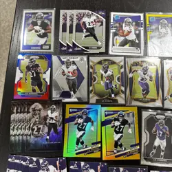 JK Dobbins 50 Card Rookie Investment Lot RC CHARGERS RAVENS 2020 Panini A1 - Image 3