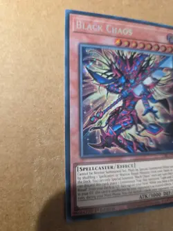 Yugioh Black Chaos Secret Rare 1st Edition CORI-EN001 - Image 2