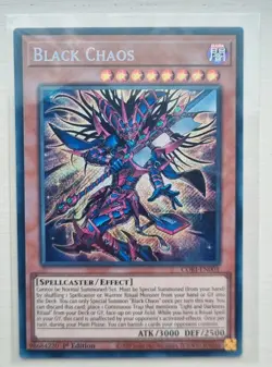 Black Chaos - CORI-EN001 - Secret Rare - NM Yugioh - Image 1