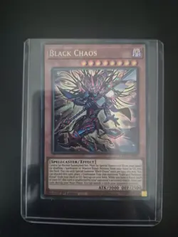 CORI-EN001 Black Chaos Secret Rare 1st Ed YuGiOh Near Mint - Image 1