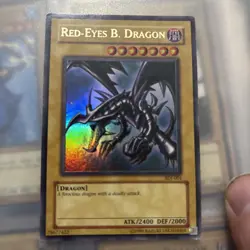 Yu-Gi-Oh! TCG Red-Eyes Black Dragon SDJ-001 Ultra-Rare Card - Image 1