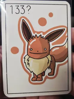 Dittomon Fan Art Card Eevee - Image 1