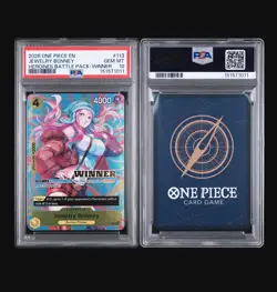 2026 ONE PIECE HEROINES BATTLE PACK WINNER #113 JEWELRY BONNEY PSA 10 - Image 2