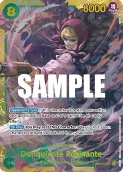 NM-Mint, Japanese One Piece Donquixote Rosinante - OP04-119 - SEC - Foil Kingdom - Image 1