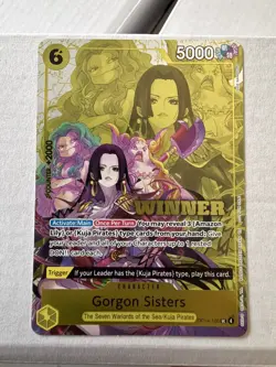 One Piece Card Game Winner Gorgon Sisters OP14-105 - Image 1