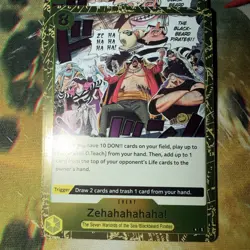 One Piece -16 - The Time Of Battle - Event -#OP16-116 -Zehahahah! (R) -new🔥 - Image 1
