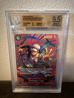 Trafalgar Law OP13 031 Beckett 9.5 Gem Mint - Image 1