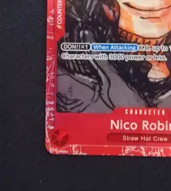 NICO ROBIN - One Piece OP01-017 - PROMO Rare R - Film Red Edition - Image 5