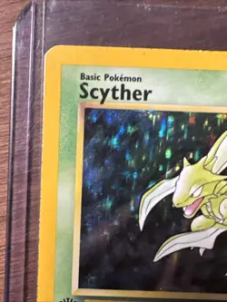 Pokemon TCG Jungle Scyther 1st Edition Holo Card 10/64 LP/MP - Image 3