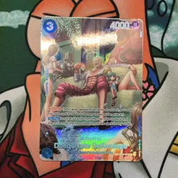 Bandai One Piece TCG Donquixote Doflamingo OP01-073 SP - Image 1