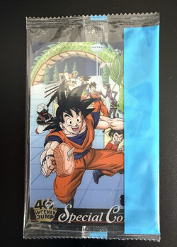 Dragon Ball x One Piece 40th Jump Morinaga Wafer Son Goku & Luffy unopened - Image 2