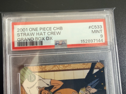 PSA 9 One Piece Carddass Hyper Battle Luffy Zoro Nami Sanji Usopp C533 Grand Box - Image 3