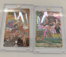 One piece Card Sample Card & 20th Kyoto one piece Card set of 2 Japanese - Image 1