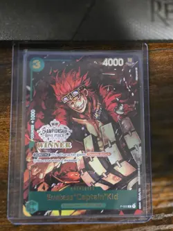 Eustass"Captain"Kid (Store Championship Vol. 2 Winner) P-003 One Piece Promotion - Image 1