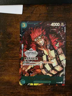 Eustass"Captain"Kid (Store Championship Vol. 2 Winner) P-003 One Piece Promotion - Image 4