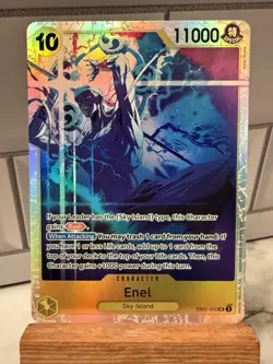 Near Mint/Pack Fresh Enel EB02-052 SR ENG One Piece Anime 25th Collection - Image 1