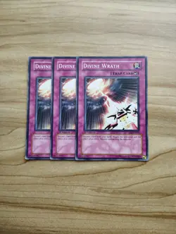 Yu-Gi-Oh! - Divine Wrath 3X - Full Playset Of Cards - Image 1