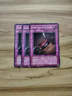 Yu-Gi-Oh! - Seven Tools Of The Bandit 3X - Full Playset Of Cards - Image 1