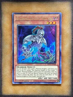 Yugioh The Phantom Knights of Torn Scales MP21-EN168 Ultra Rare 1st Ed NM - Image 1