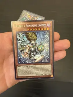 Yugioh! 1x Phara the Primordial Goddess CORI-EN022 Secret Rare 1st Ed NM - Image 4